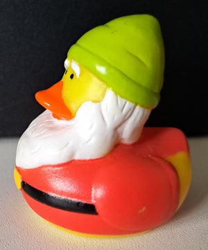 Gnome/Dwarf Duck - green hat