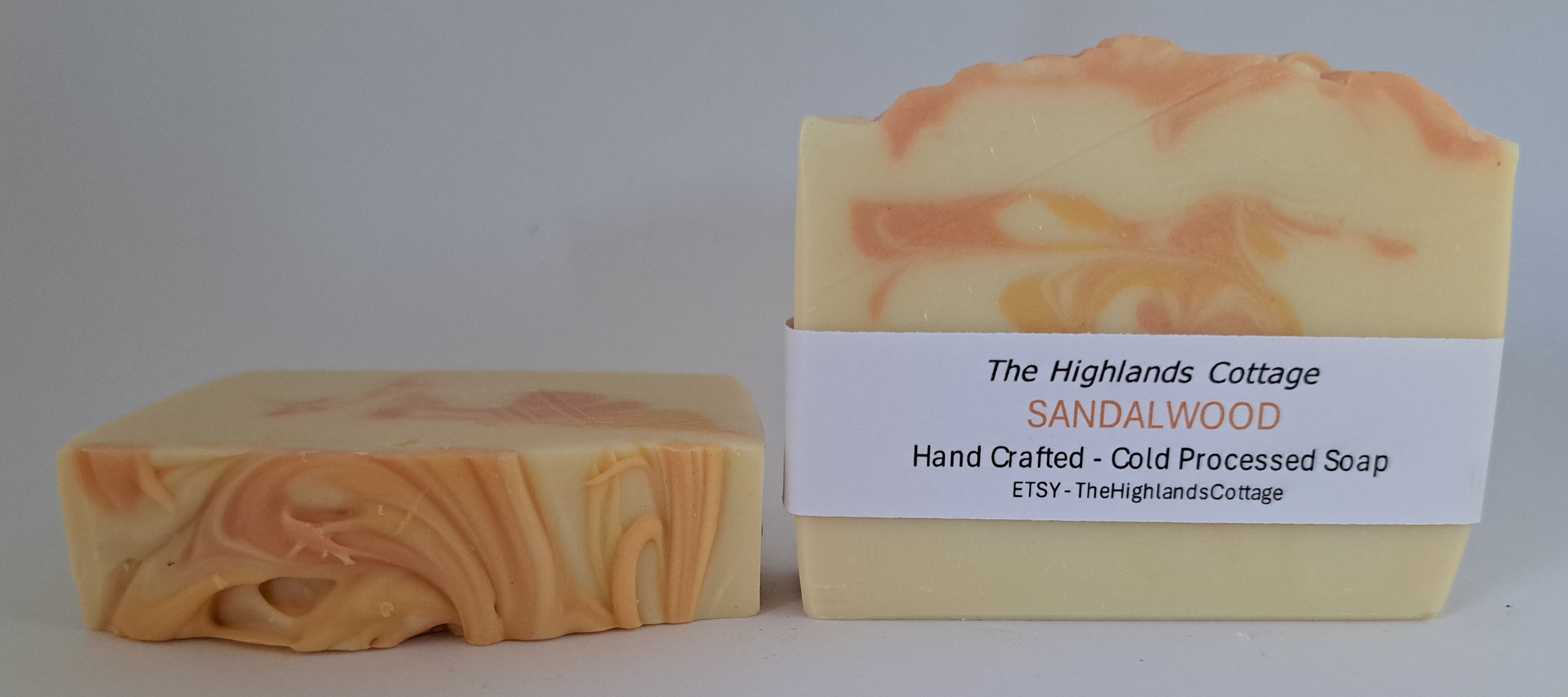 SANDALWOOD - Hand-made Cold-process Soap