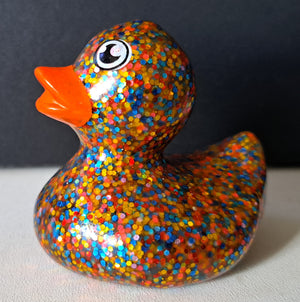 Glitter Duck - Rainbow