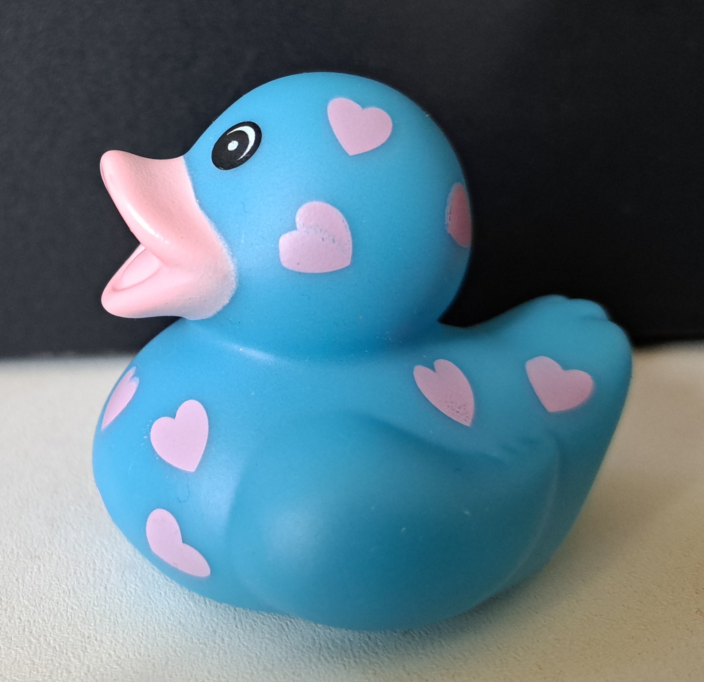 Blue Heart Duck