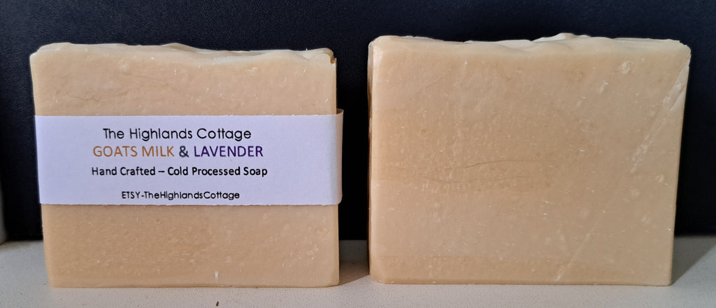 Goats Milk & Lavender - Hand-made Cold-process Soap