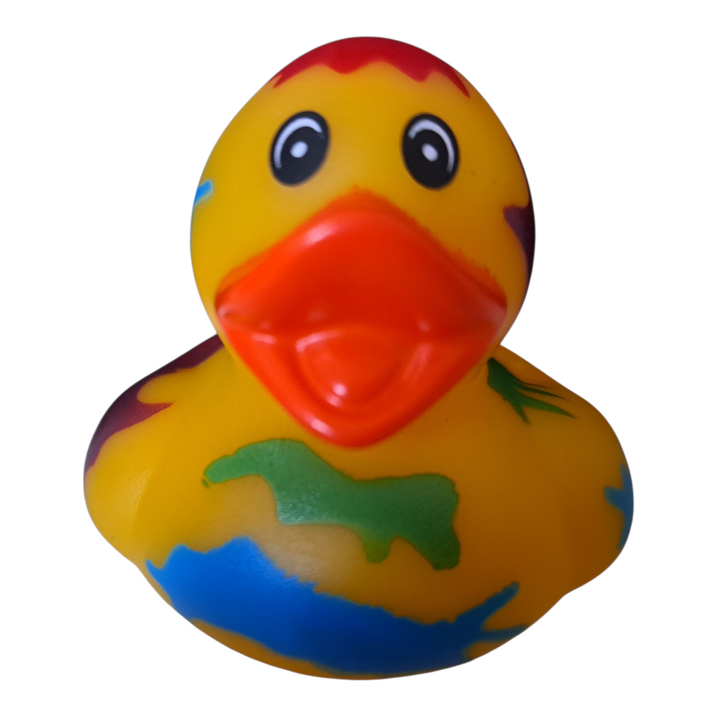 Paint Splat Duck