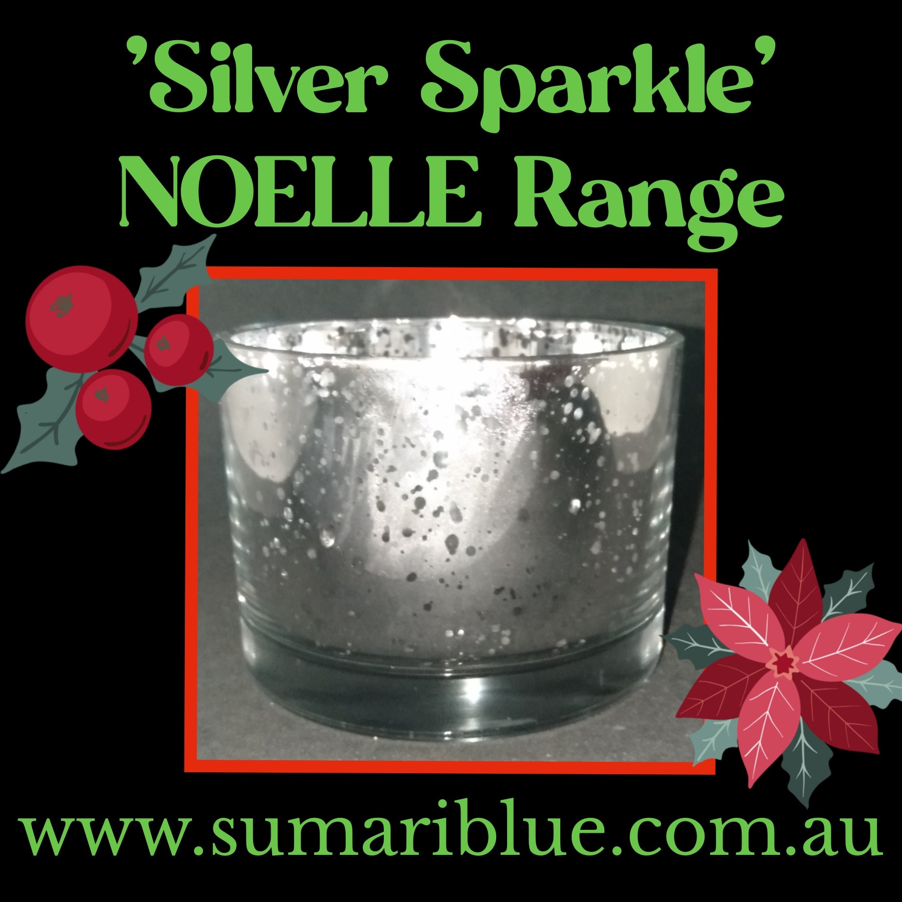 NOELLE Range - Silver Sparkle